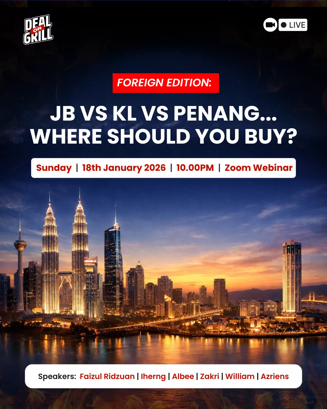 foreign edition jb vs kl vs penang official poster