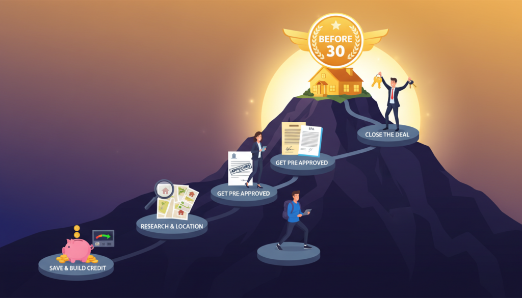 Action Plan: 4 Steps to Your First Property Before Age 30