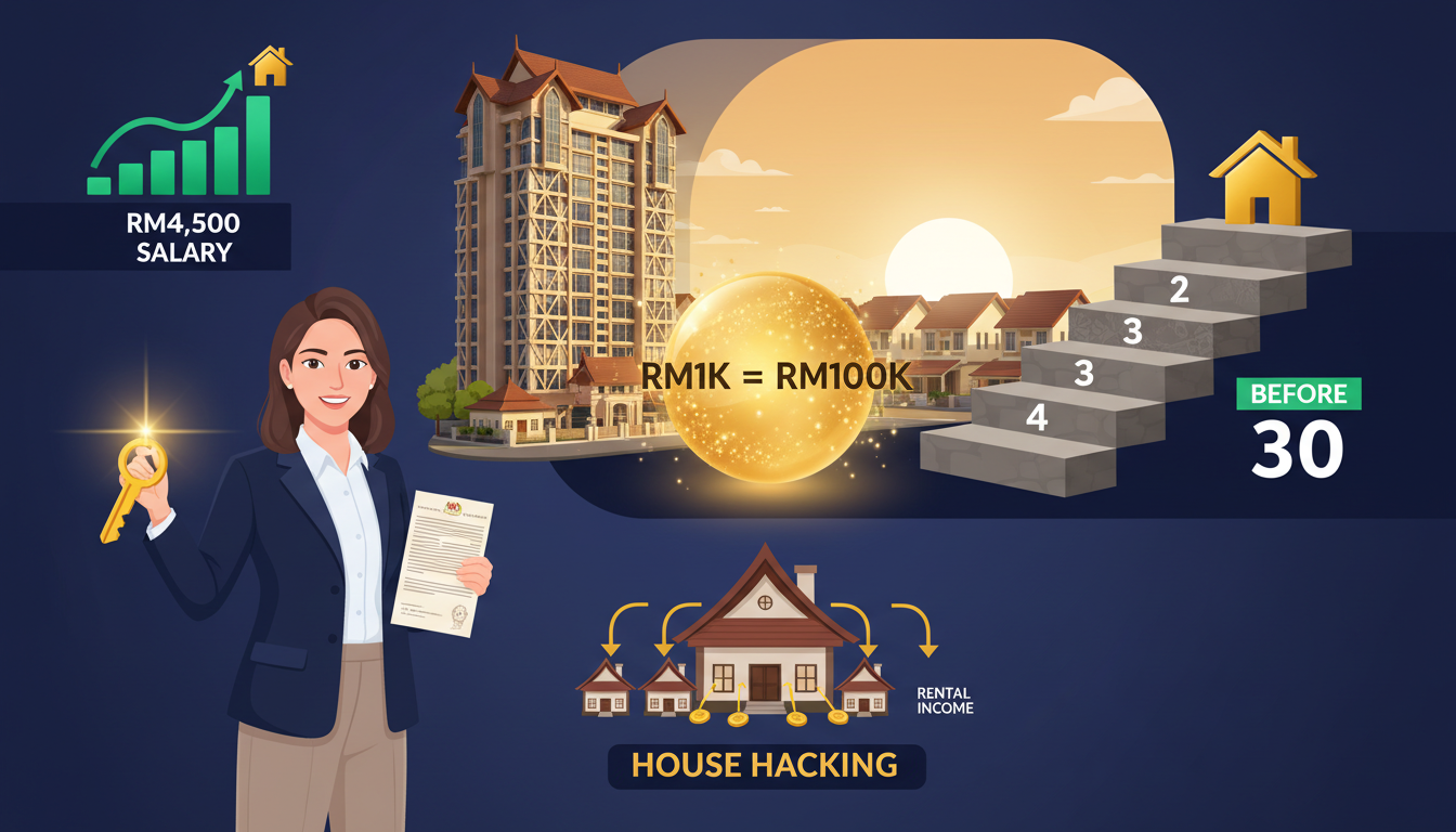 Why RM4,500 Salary Is Enough To Buy Zero Capital Property Investment?