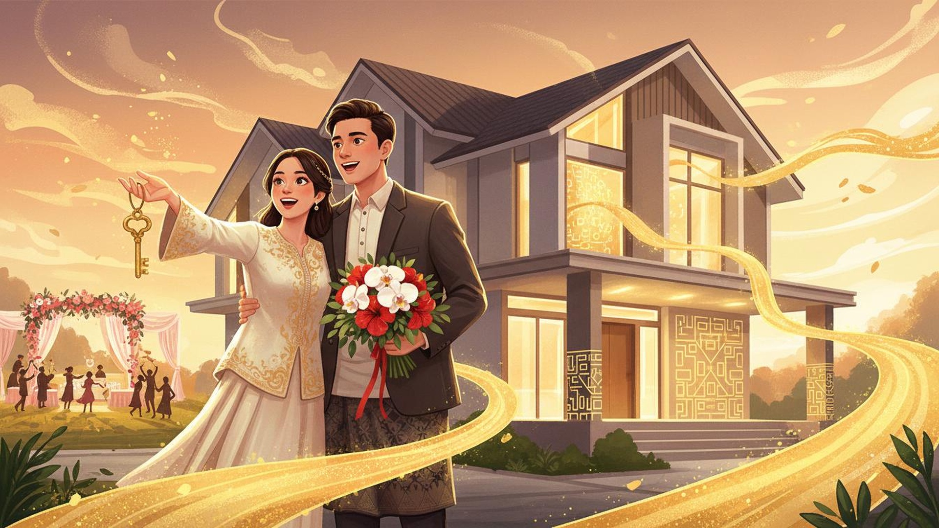 You Buy A House But Get To Fund Your Wedding?
